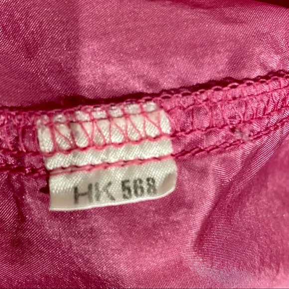 The Limited 100% Silk Pink Button Down Long Sleeve Blouse Medium - Picture 10 of 11